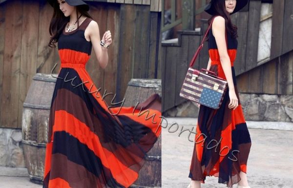 Vestido longo Bohemia #2005